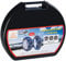 Lescars stabile Schneeketten: Schneeketten Größe XXL für Reifen 225/55 R19 u.v.m. inkl. Transportbox (extrem robuste Schneekette, Auto Zubehör, Anti Rutsch)