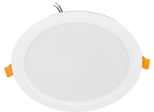 Maclean MCE372 R LED Licht-Panel Einbaustrahler Deckenstrahler Deckenspot Deckenleuchte Decken-Strahler Einbauleuchte (18W Einbaustrahler, Rund)