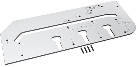 Solid Laminate 700mm Worktop Cutting Jig | Precision Cutting Jig | DIY Kitchen Jig | Perfect for All Worktop Materials | Centering Pegs Included