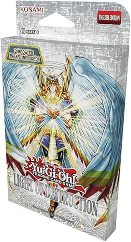 Yu Gi Oh Light of Destruction Unlimited Reprint 3-Pack Booster LODT
