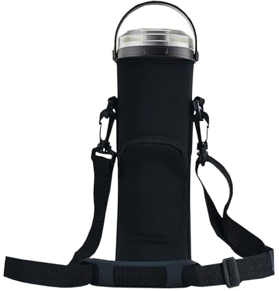Storage Bag for Ninja Portable Blender Dust Cover Sleeve with Adjustable Shoulder for Ninja BC151NV/BC51NV/BC151BK/BC151CR/BC151EM/ BC151PR/BC151WH/BC155PS Blast Portable Blender (Black)