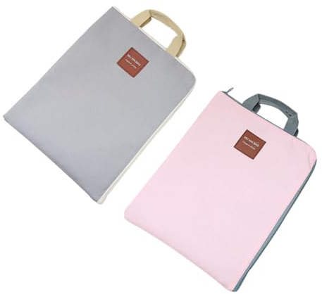 FOYTOKI 2 Stück Aktentasche Computertasche Laptoptasche Business Tasche Tablet Aufbewahrungstasche Dokumente Handtasche Aufbewahrungstasche Business Aktentasche Tragbare