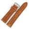 LQXHZ Wildleder-Uhrenarmband, 18 Mm, 19 Mm, 20 Mm, 21 Mm, 22 Mm, 24 Mm, Rallye-Rennsport-Uhrenarmband, Schnellverschluss-Uhrenzubehör(Brown,21mm)