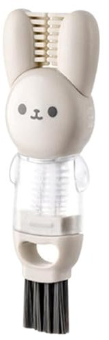 4 in 1 Multifunctional Cleaning Brush - Cup Cover Cleaning Brush,Multifunctional Insulation Bottle Cleaning Tools, Multipurpose Tiny Silicone Cup Holder Cleaner for Bottles