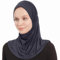 Amira Hijab Kopftuch Damen Muslimisch - Navy Blau Instant Kopftuch - Ready To Wear Schal - One Piece Amira Hijab Schal - Kopftücher Für Damen - Moderne Islamische Hidzab Kopftücher (Navy Blau)