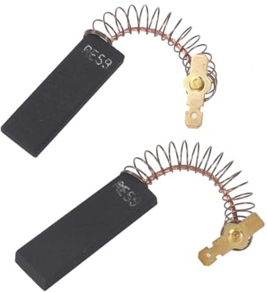 GRIRIW 2pezzi Spazzole Carbonio Per Motore Di Lavatrice Compatibili Con Lavatrici Carica Frontale e Tamburo Per Pulizia Del