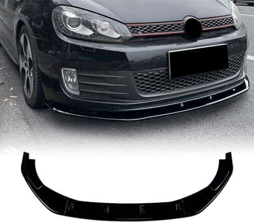Frontspoilerlippe Spoilerlippe Splitter Kit für VW Golf 6 MK6 GTI 2008-2012