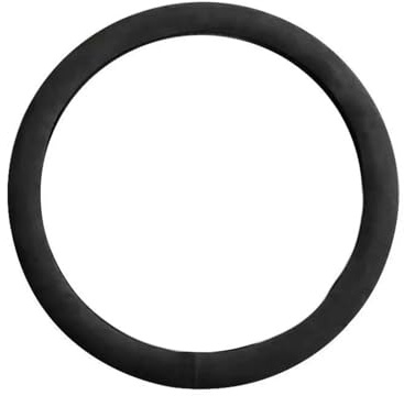 Für 99% Autozubehör Innen Schwarz Auto Lenkradbezug Für Alcantara Für Universal Rindsleder Wildleder Lenkradbezug Geeignet Lenkrad Bezug(O Black)