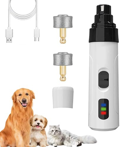 Vgpbphj Orthopfote Orthotrimmer Pro, Orthopfote Ortho Trimmer, Krallenschleifer füR Hunde, Nagelknipser mit SchleifköPfen, PfotengläTter Und -Pflegewerkzeug, Sanft & Wenig Vibration (1pc)