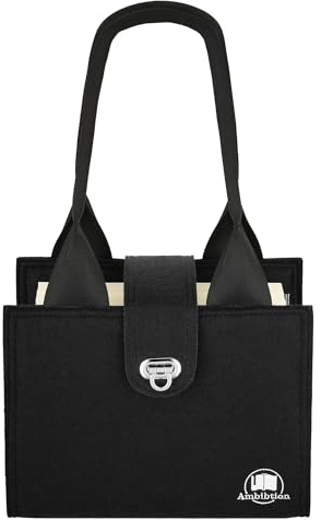 Ambibtion Tragetasche für Gesetzbücher, Habersack, Satorius, Steuergesetze - Loseblattsammlungen von Beck (Schwarz), Habersack Tasche