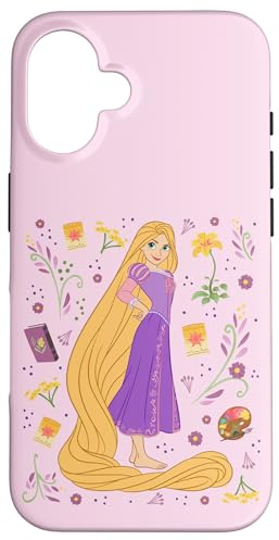 Disney Princess Rapunzel Tangled Collage Portrait Hülle für iPhone 16