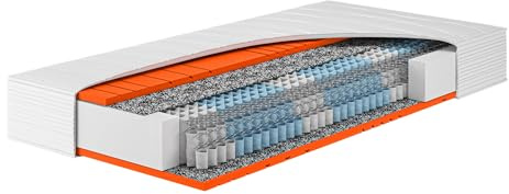 Hn8 Taschenfederkern-Matratze Dynamic XXL, H5, 90 x 200 cm