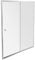 Jacob Delafon Paroi Douche Serenity, 140 cm, Porte coulissante réversible Instal. Niche