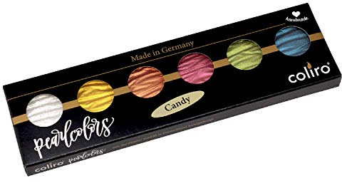 Coliro Finetec Artist Mica Watercolour M770 Set Candy, by