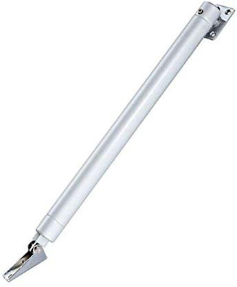 Zidao Ferme-porte hydraulique, fermeture automatique de porte avec tampon, positionnement de porte encadrée, fermeture de porte pneumatique plus facile, blanc