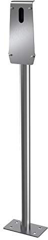 Mennekes 18594 - Freistehender Edelstahl-Standfuß für AMTRON Compact Wallbox - Stele für Carports oder Firmengelände