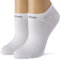 Calvin Klein Sneaker Chaussettes, Blanc, Taille Unique (Lot de 2) Femme