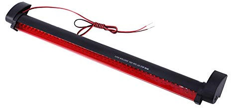 EVGATSAUTO Feu de freinage à LED, rouge 48 LED voiture 3RD troisième feu arrière de frein à montage haut arrêt ampoule universelle 12V