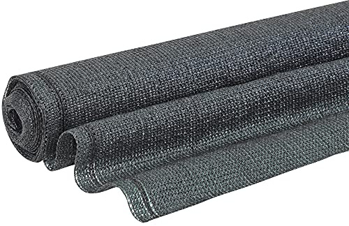 Windhager Zaunblende Screenex ECO, Sichtschutz für Garten und Balkon, Schattiernetz, Tennisblende, inkl. Befestigungsschnur, grün, 1 x 3m, 150 g/m²