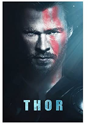 Thor Odinson Chris Hemsworth Movie Hero 59 Leinwand-Poster, Schlafzimmer, Dekoration, Sport, Landschaft, Büro, Raumdekoration, Geschenk, ohne Rahmen: 30 x 45 cm