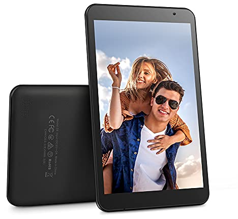 S8FA Tableta de 8 Pulgadas con Procesador de Cuatro Núcleos, Tableta S8 Android 9.0 con CPU de 2GB + 32GB, Tableta para Niños con Cámara de 5MP, Compatible con GPS, FM y Wi-Fi