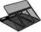 Amazon Basics Ventilated Adjustable Ergonomic Laptop Stand, 33 x 28.7 x 18.5 cm, Black