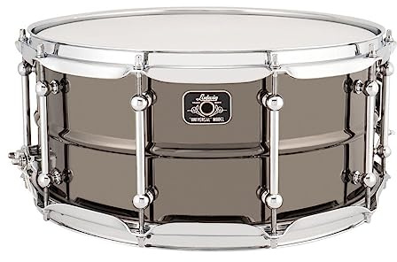 Ludwig 6.5 x 14 Universal Brass Snare Drum, Chrome Hardware (LU6514C)