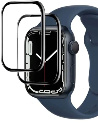 UNO' - 2PACK, El Protector de Pantalla TPU 44MM Compatible Con Apple Watch SE, S6, S5 Y S4. Sin Burbujas, Antiarañazos, Antihuella, HD. (44MM)