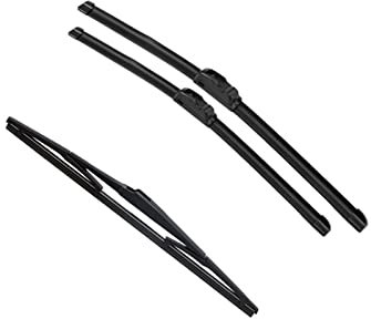Ersatzwischblätter Scheibenwischer Vorne Und Hinten Wischerblätter Set Für Chevrolet Für Spark M300 2009-2015 Windschutzscheibe 21 16 12 Heckscheiben Wischer