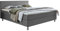 ATLANTIC home collection Edison Boxbett inklusive Rost und H3 Federkernmatratze, Graubraun, 180 x 200 cm