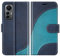 BoxTii Cover per Xiaomi Mi 12 Lite, Custodia in PU Pelle Portafoglio per Xiaomi Mi 12 Lite, Magnetica Cover a Libro con Slot per Schede, Blu