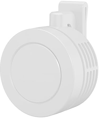 FYOBOT Hang Belt Mini Summer Outdoor 3 Speed Fan USB Rechargeable Fan Cooling Bladeless Fan Clip-on Cooling Adjustable Fan,C