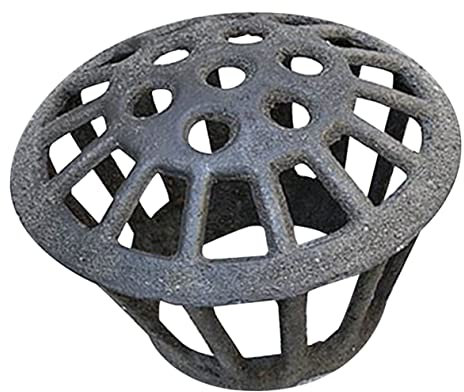 OSALADI Cast Iron Floor Drain Gutter Guard Gutter Drain Cover for Outdoor Random Color