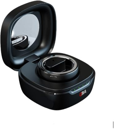 OBA Ring-R10 3.0 Terza generazione, Anello smart Passi,Distanza,Calorie,Frequenza cardiaca,Qualità del sonno,Livello Stress,Ossigeno sangue, APP copertura in Ceramica (Taglia - L Diametro 19,8 mm)
