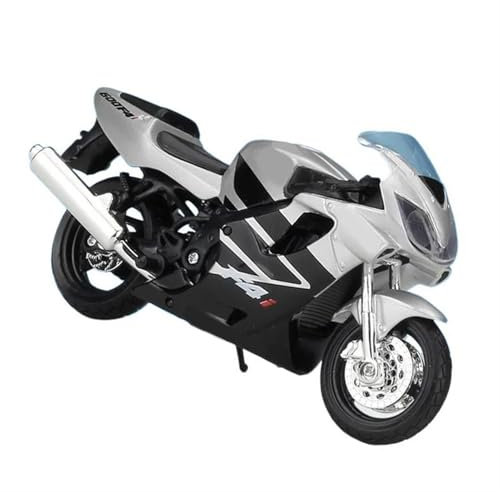 MPODYTSF Modello in Scala per Honda CBR 600F4i 1:18 Modellino di Moto in Metallo Pressofuso Moto da Collezione
