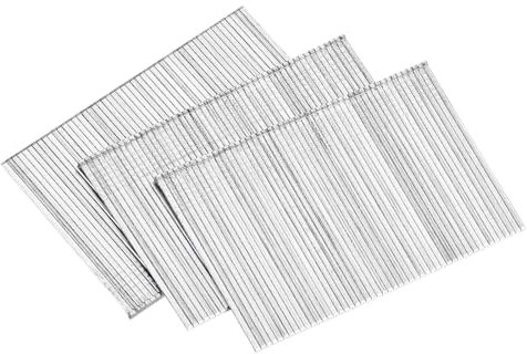 sourcing map 1000Pcs 16 Gauge Brad Nails, 2 Length Straight Finishing Nails, Galvanized Carbon Steel Nails for Woodworking Construction