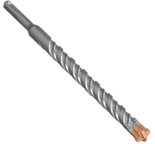 Maysay SDS Plus Hammerbohrer 18x260mm mit 4 HartmetallschneidenProfessioneller Betonbohrer für Stein, Beton, Holz, Ziegel und Fliesen