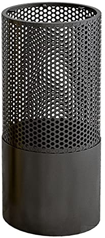 XWBLDBDFC Round Cast Iron Umbrella Stand with Metal Hook, Screen Stand for Hotel Office Umbrella Golf Club (Black)