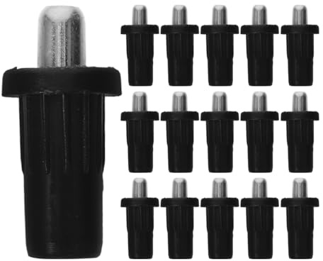 Mobestech Spring Loaded Door Hinges Pins for Cabinet Doors Furniture Fittings 50Pcs Secure Fit Pivot Repair Pins Easy Installation Spring Pin Shaft 1.02X0.47X0.31 Inches