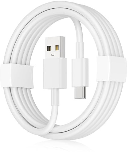 XRX 0.5M USB C Car Cable para AirPods 4, Airpods Pro 3 (3ª generación), Airpods Pro 2 (2ª generación), Airpod max 2, USB A a USB C Cable para iPhone 17,16,15 Pro Max, 16/15 Plus, 17E/16E, 17Air Auto