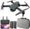 ACAGALA S89 RC Drohne mit Kamera 4K WiFi FPV Drohne Mini Klapp Quadcopter Spielzeug für Kinder mit Schwerkraftsensor Steuerung Headless Mode Geste Foto Video Funktion