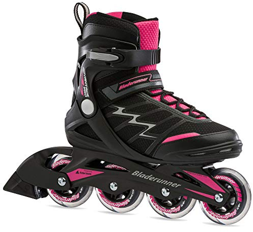 Bladerunner by Rollerblade Advantage Pro XT Damen Erwachsene Fitness Inlineskate Schwarz Pink Inlineskates 10