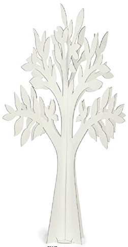 ALBERO DECORATIVO IN CARTONCINO CM 120 MADE IN ITALY TABLEAU MARIAGE E VETRINE TEATRALI