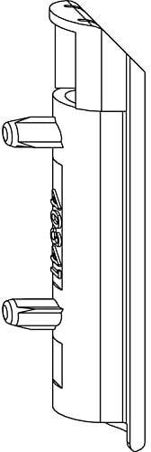 MACO Schmutzabdeckung Ecklagerband PVC, verkehrsweiß RAL 9016 (40341)