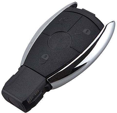 Autoschlüssel Ersatz Fernbedienung Schlüssel Für Cle Mercedes Benz Classe A B C E ML CL Schlüsselanhänger Flip mit 3 Tasten Phonillico®