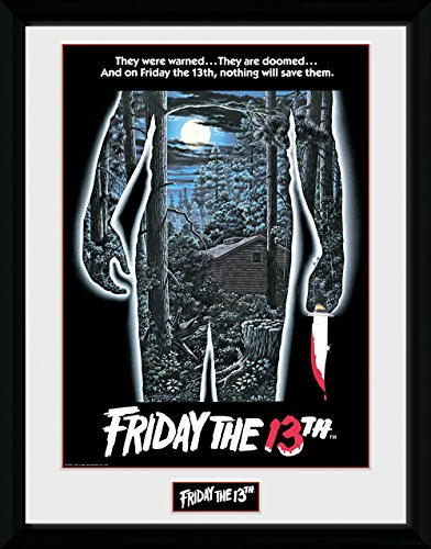 GB eye Gerahmter Sammlerdruck Friday the 13th Movie, 30 x 40 cm
