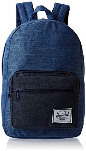 Herschel Mochila unisex Pop Quiz Multipurpose para adultos, Denim/Indigo, Classic 22 L