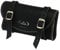 Selle Montegrappa Cucuba® Satteltasche Leder Fahrradtasche Unisex 100% Made In Italy 0016 (Farbe: Schwarz)