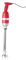 HENDI Stabmixer, Stablänge: 400mm, 9 Geschwindigkeiten: 2000 bis 9000 RPM, bis zu 80 Liter, für Mischungen, Gemüsesuppen, Soßen, Füllungen, Mayonnaise, ø100x750mm, 230V/400W, Edelstahl, Polyamide