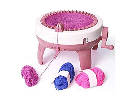 Strickmaschine - 40/48 Nadeln Webmaschine Manuelle Automatische Webstuhl Kit DIY Weben Nähmaschine für Webschals Gewebte Hüte Gewebte Socken